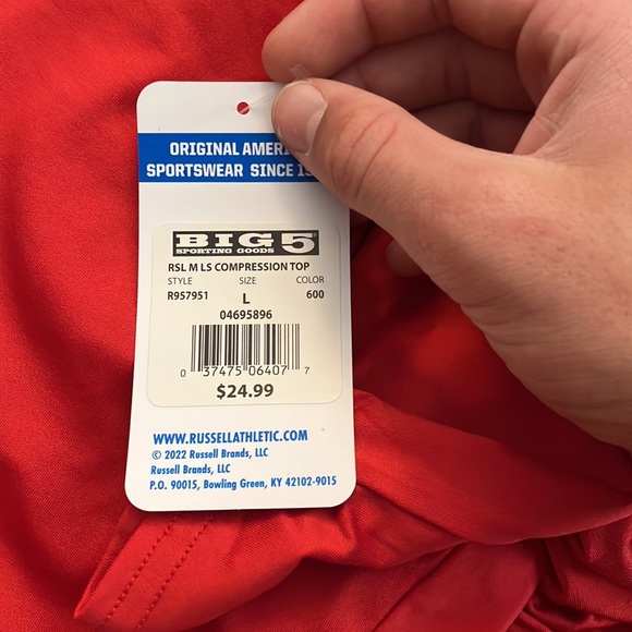 Large Russel Compression Longsleeve - Picture 3 of 3
